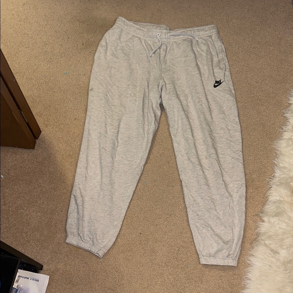 Nike  Light Gray Joggers